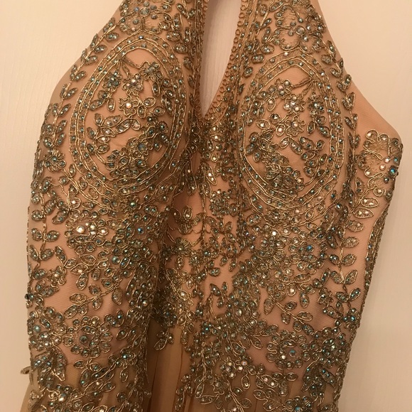 ✨CHAMPAGNE✨ cliffon dress - Camille La Vie - Picture 3 of 8